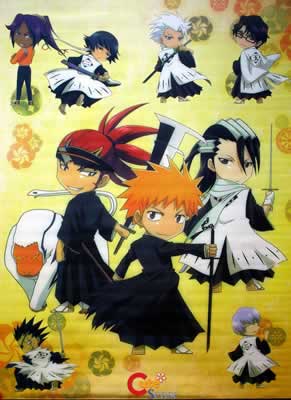 Bleach  Wall Scroll -Cute Member Ichigo /Rengi