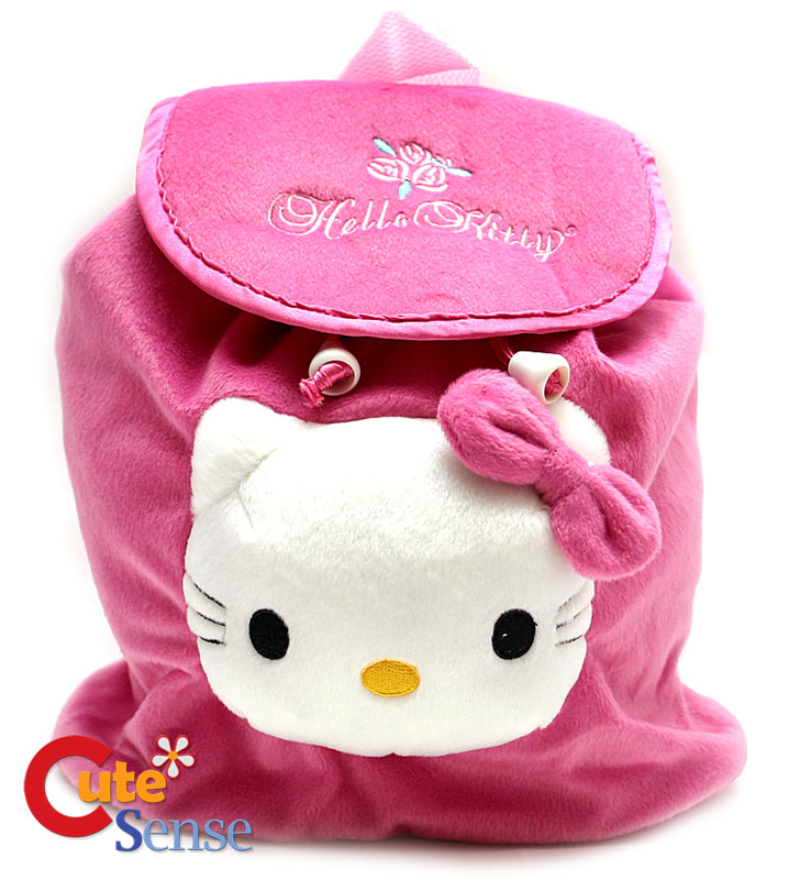 plush hello kitty backpack