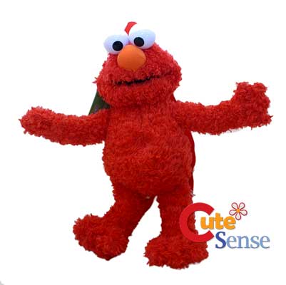 Sesame Street Elmo Figure Plush Backpack