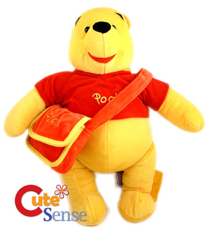 pooh plush bag