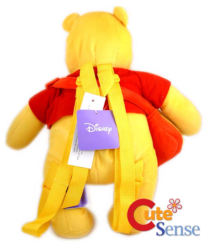 pooh plush bag