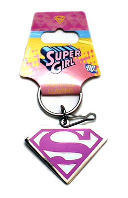 Super Girl Metal Key Chain