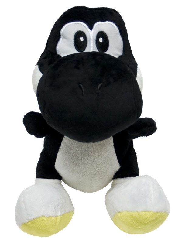 black yoshi plush