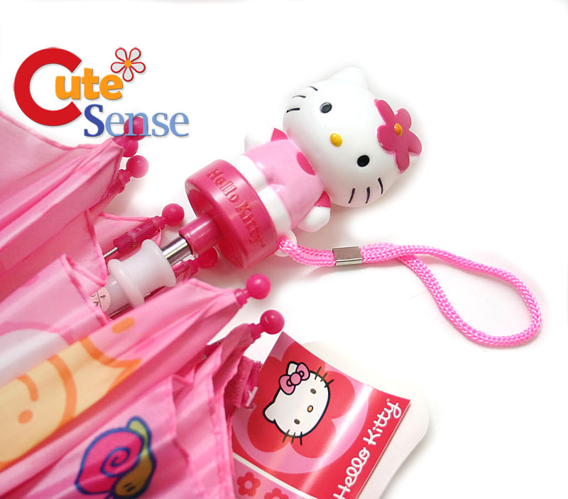 Sarino Hello Kitty Kids Umbrella : Pink Rainbow at Cutesense.com