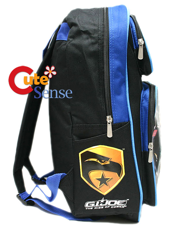 Gi Joe Large School Backpack 16 Book Bag The Rise Of Cobra Ebay