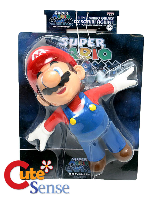 Super Mario Galaxy Dx Sofubi Posable Pvc Figure Vol 1 Flying Mario