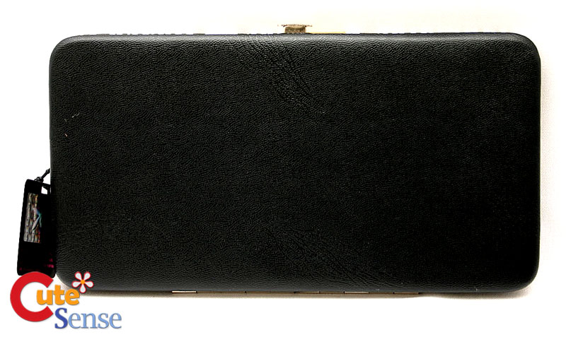 Play Boy Gold Bunny Leather Falt Wallet at Cutesense.com