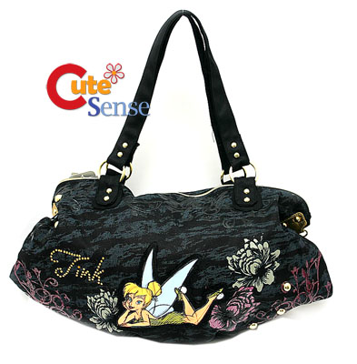 Disney TinkerBell Denim Shoulder Bag :Large