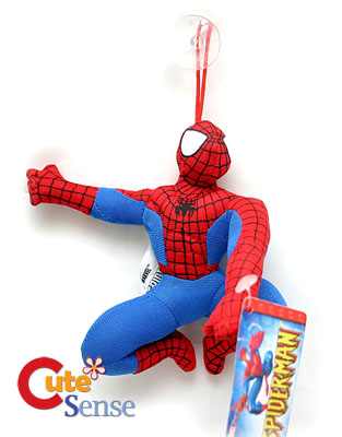 Marvel Spider Man 5"Hanging Action Plush Key chain