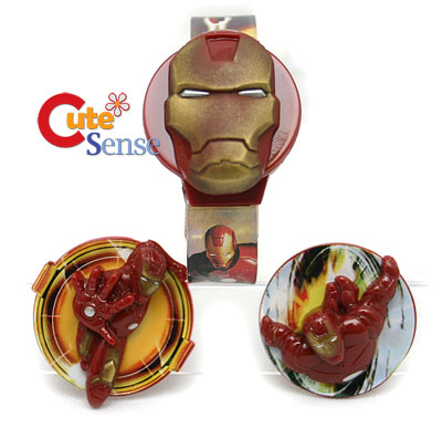 Iron  Watch on Marvel Iron Man Digital Flip Wrist Watch  Interchangeable  At