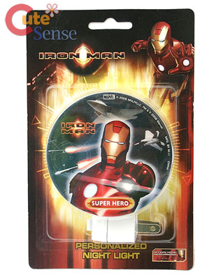 Iron  Lamp on Marvel Iron Man Room Night Light At Cutesense Com