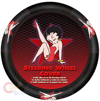 Betty Boop Star Car/Auto Steering Wheel Cover