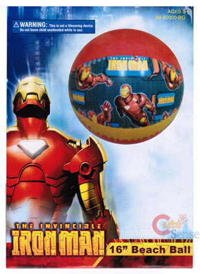 Marvel IronMan 16" Inflatable Beach Ball