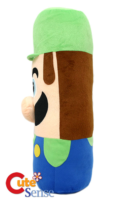 luigi plush pillow