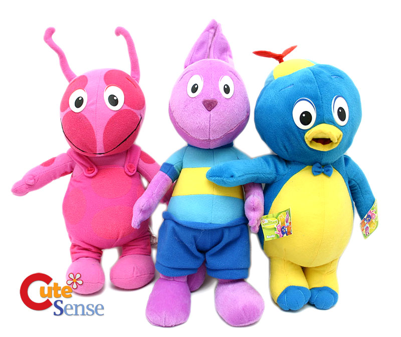 backyardigans plush set