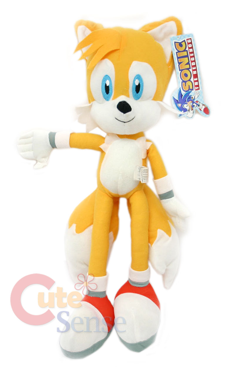 sonic x tails plush