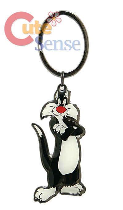 Warner Bros Sylvester  Metal Key Chain