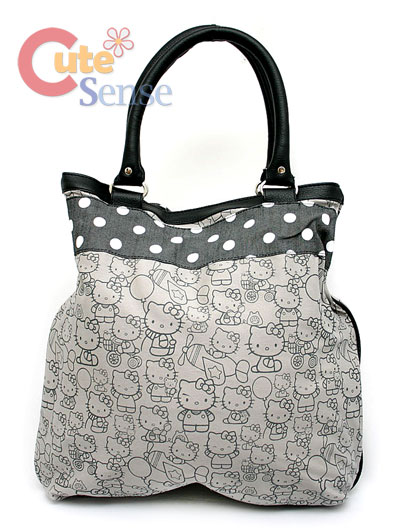  Kitty Shoulder Tote  on Sanrio Hello Kitty Big Bow Hand Bag  Leather Shoulder Tote Bag At