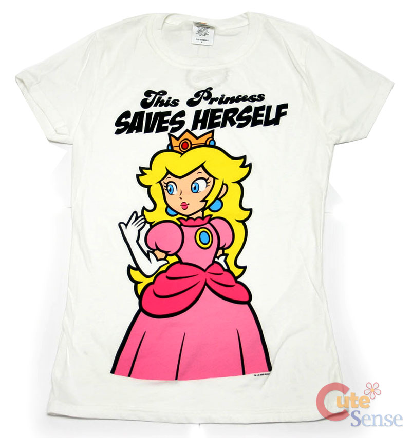 t shirt princess peach