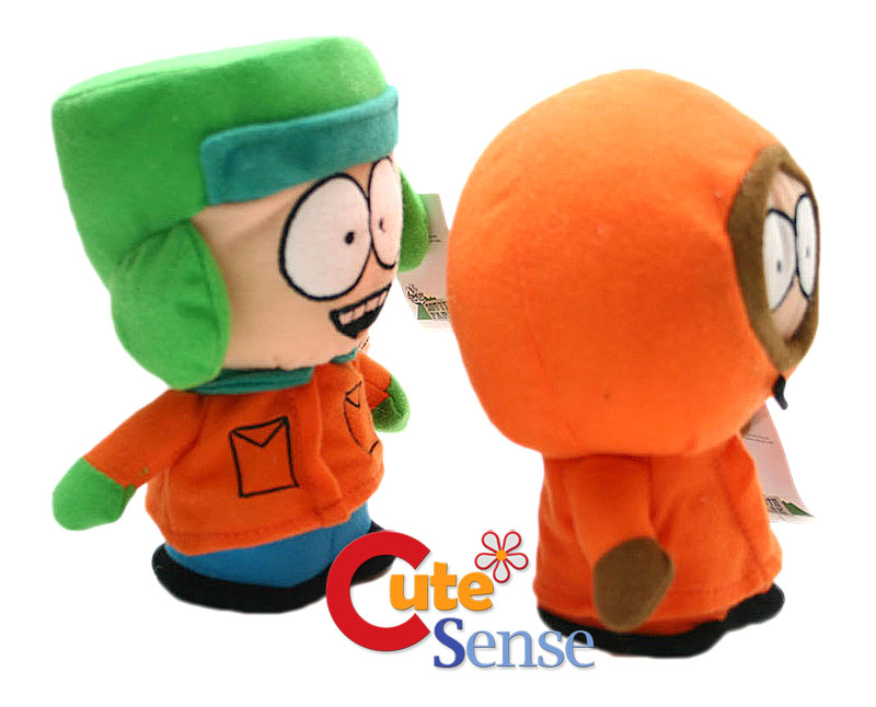 South Park Kenny Kyle Plush Doll 6 Soft Stuffed Toy 2pc Set 1158