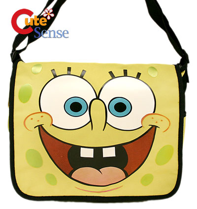 Cute Messenger Bags School on Nick Jr Spongebob School Messenger Bag  Shoulder Bag At Cutesense Com