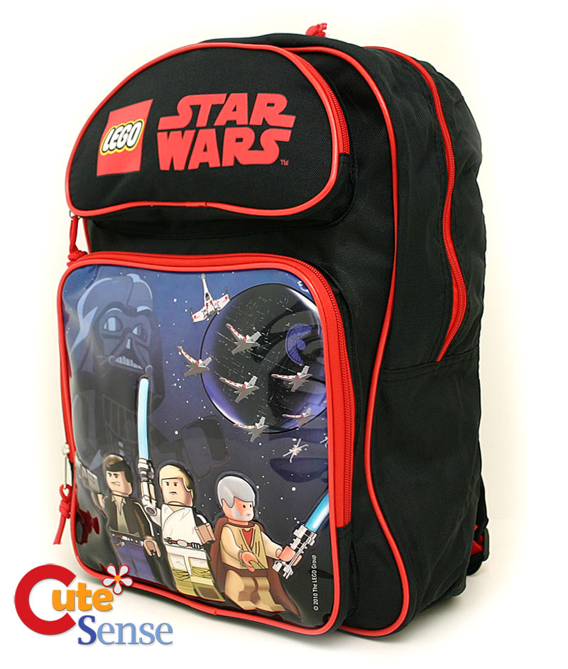 Details about Lego Star Wars School Backpack -Large Bag 16in