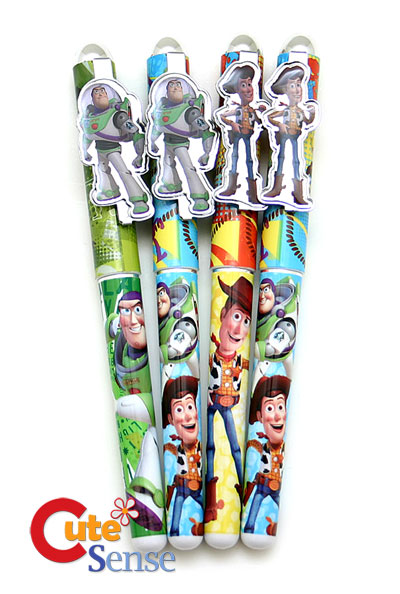 Disney Toy Story Buzz and Woody Metal Clip Ball Pen Set