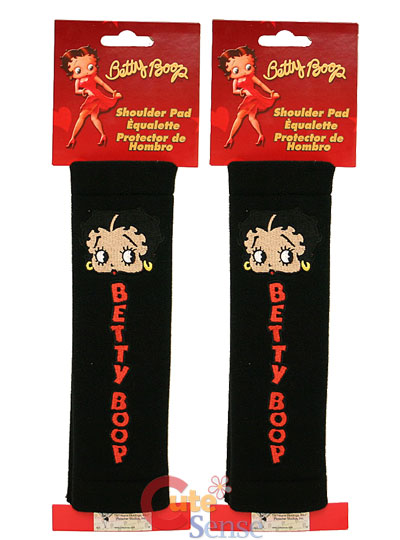 Betty Boop  2PC Seat Belt Cover Auto Accessories