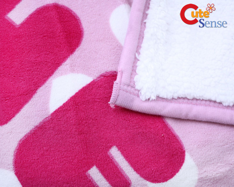 sanrio plush blanket