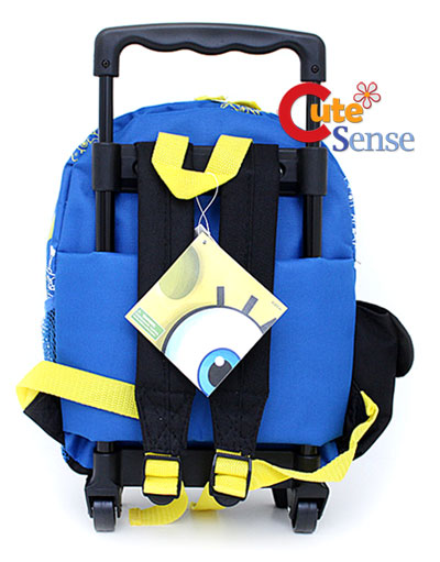 Rolling School Bags on Spongebob School Roller Bag Rolling Backpack 4 Jpg