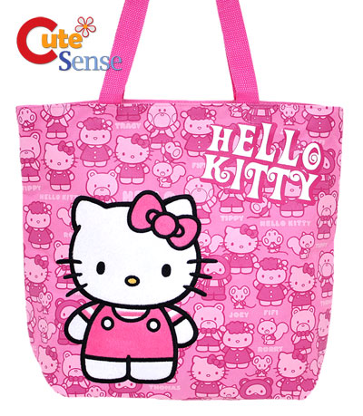  Kitty Shoulder Tote  on Sanrio Hello Kitty Friends Tote Shoulder Bag At Cutesense Com