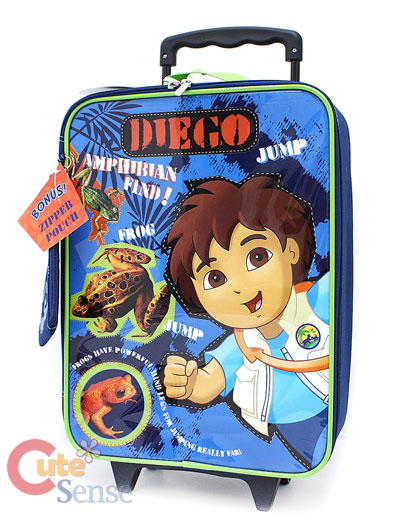 Go Diego Go Rolling Luggage/SuiteCase/Travel Bag