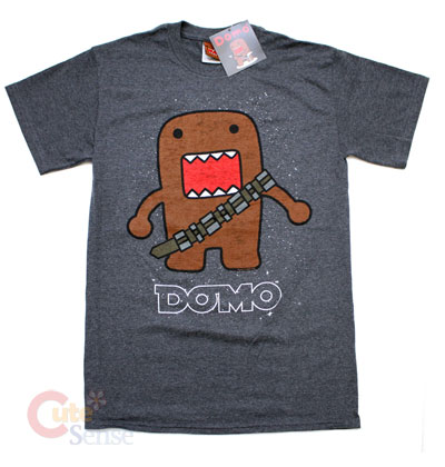 Domo Kun Star Domo T-Shirts  : Adult Small