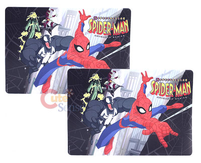 Marvel SpiderMan  Dining Placemat 2Pc Set