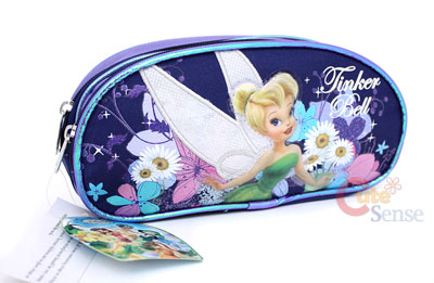 Disney TinkerBell Pencil Case, Cosmetic Bag :Violet