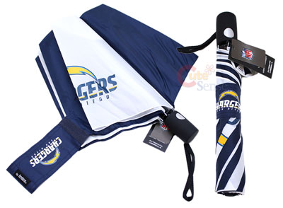 NFL San Diego Chargers Auto Retractable  Umbrella