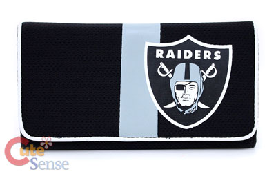 NFL Oakland Raiders Clutch Ladies Wallet