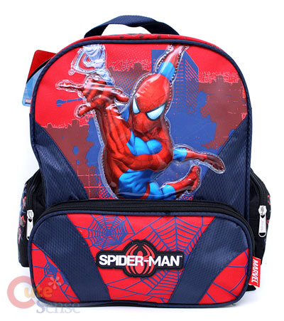 Spiderman School  on Marvel Spider Sense Spider Man School Backpack  12  M  Web Slinger At