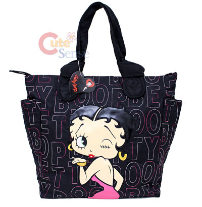   Shoulder Diaper  on Betty Boop Diaper Tote Shoulder Bag  Black At Cutesense Com