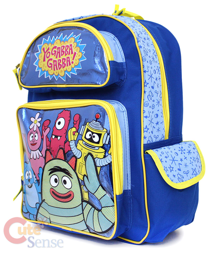 yo gabba gabba backpack