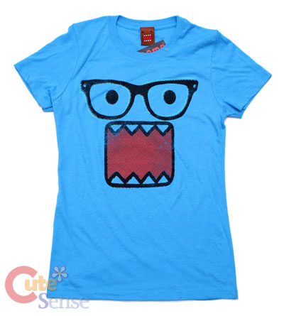 Domo Kun Girls/Women T-Shirt -Nerds : Large