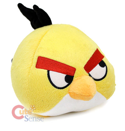 angry birds yellow bird plush