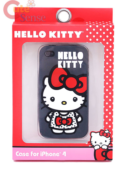 Sanrio Hello Kitty4G  i Phone Case- Silicone  :Big  Bow