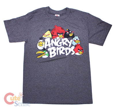 Angry Birds Men's T-Shirt , Game T-Shirts: The Nest - S