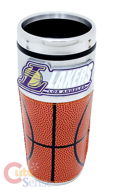 NBA Los Angeles Lakers Coffee Mug /Travel Tumbler Cup