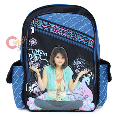 Wizards of Waverly Place School Backpack/Bag :16" Large :Blue