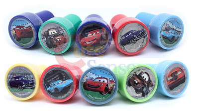 Cars McQueen Self-Ink Stamps-Set for 10