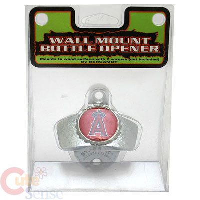 Anaheim Angels Metal Wall Mount Bottle Opener