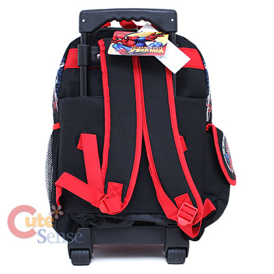 Spiderman School  on Spiderman School Roller Backpack Rolling Bag Monster 4 Jpg