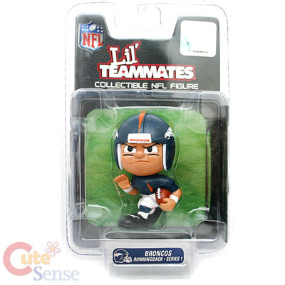 Denver Broncos Figure Set - Quarterback & Runningback 2pc